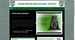 Desktop Screenshot of cedarrapidshighschoolhockey.com